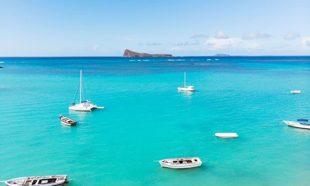 Oceanic paradise is in the north of Mauritius