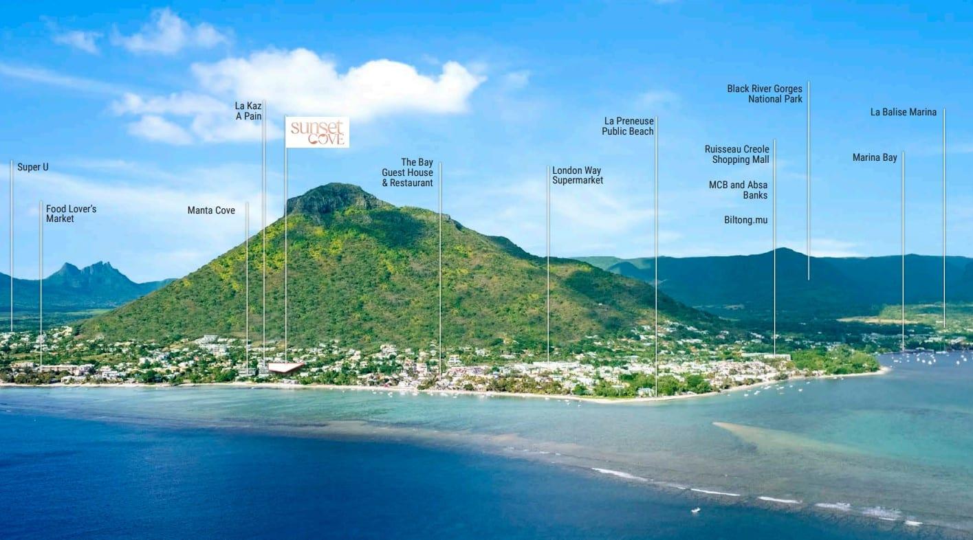 sunset cove location