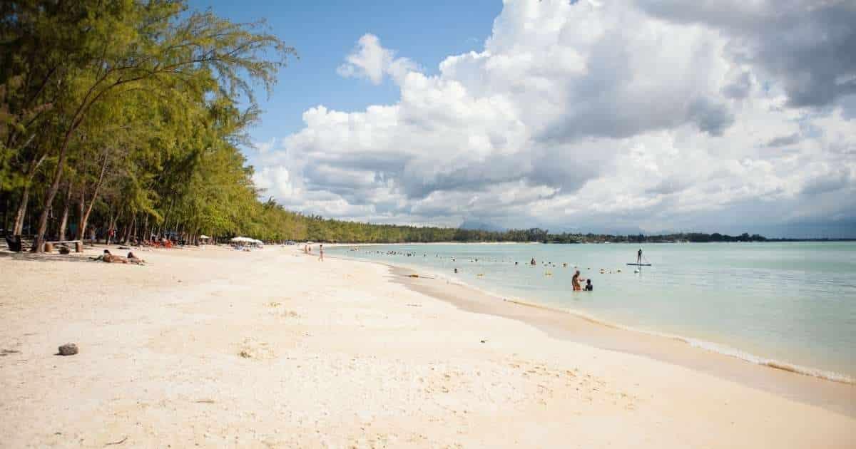 Pointe aux Canonniers, beach Mauritius