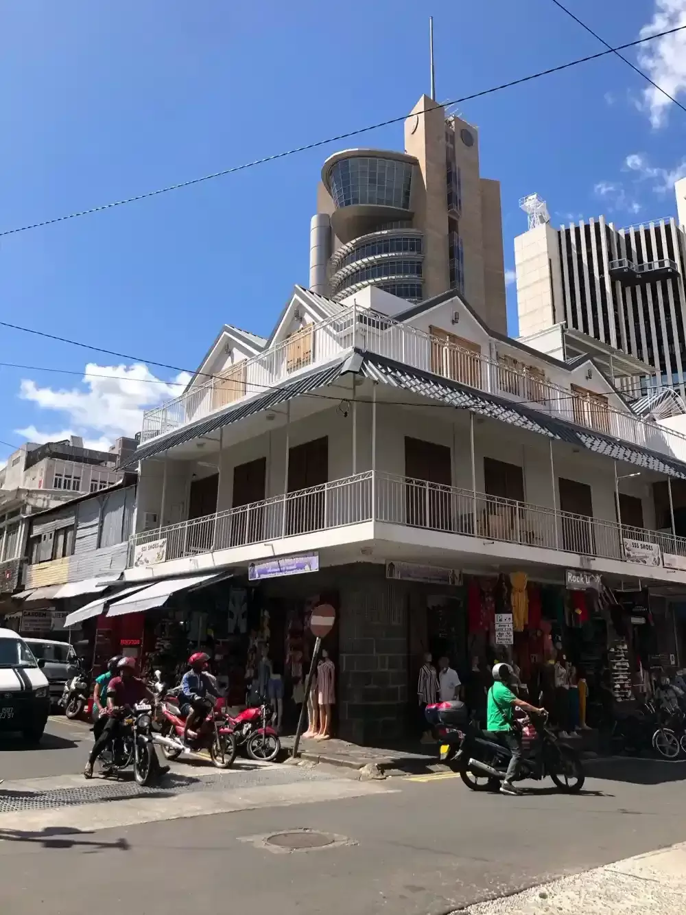 Port Louis building architecture Mauritius