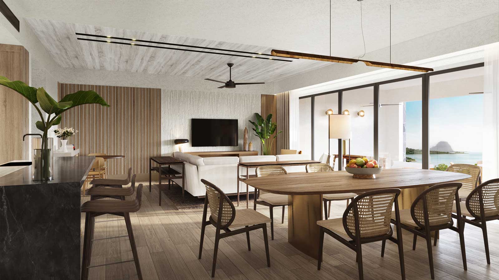 Infinity by the Sea Black River Mauritius, 3-Bedroom Apartment For Sale