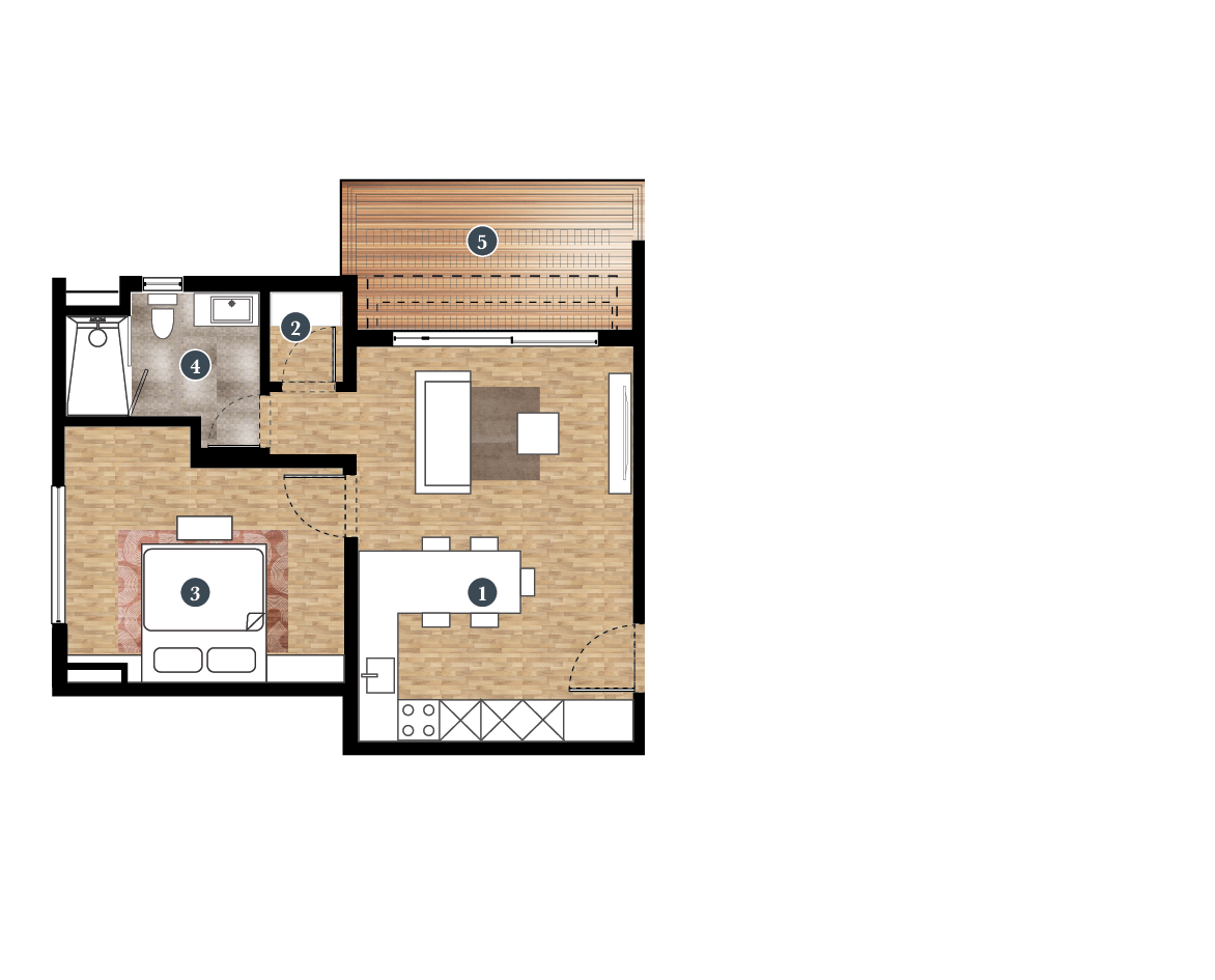 infinity-by-the-sea-1bedroom-apartement-block-4-type-2