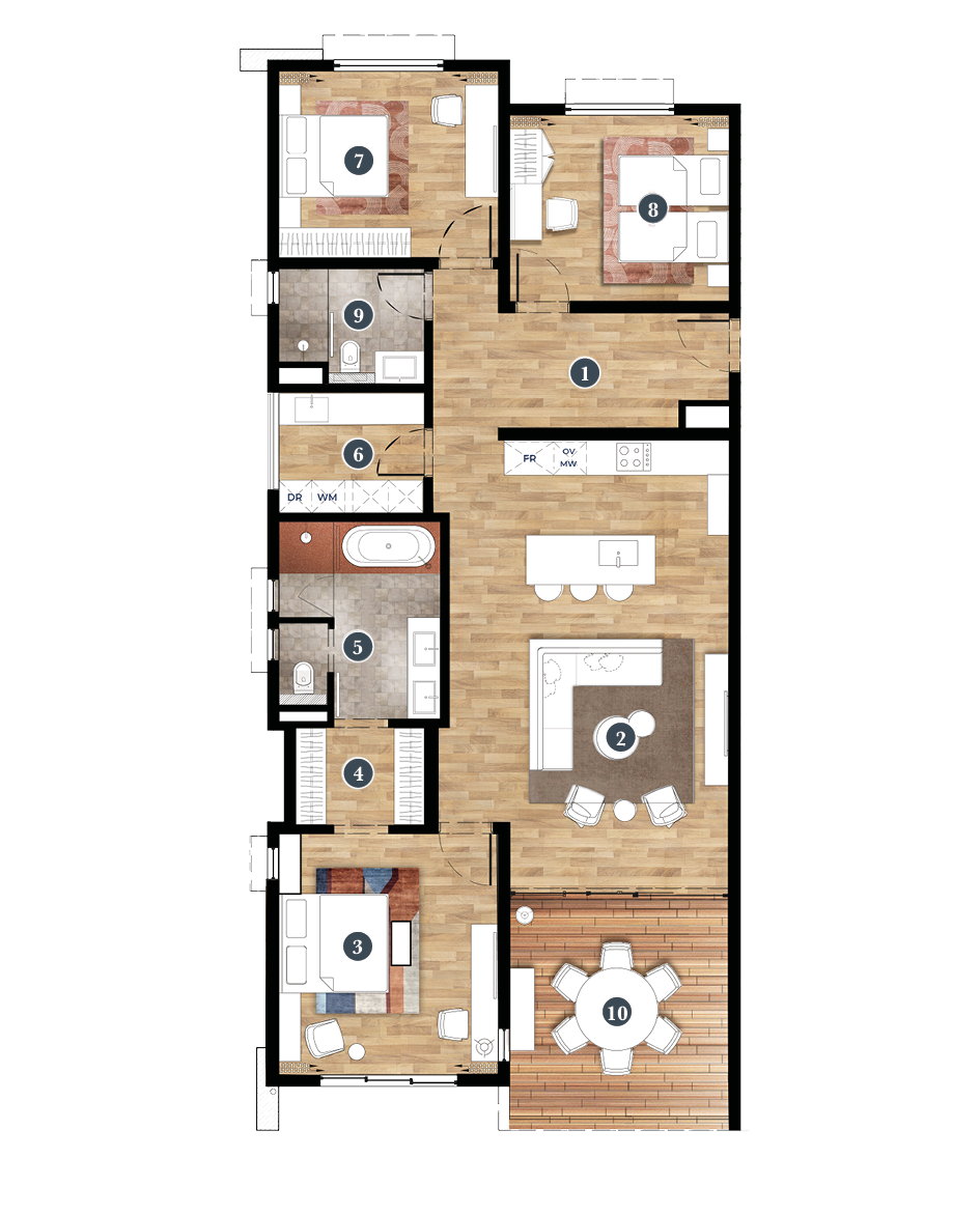 infinity-by-the-sea-3bedroom-deluxe-apartment